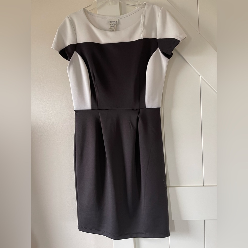 Business dress knee length